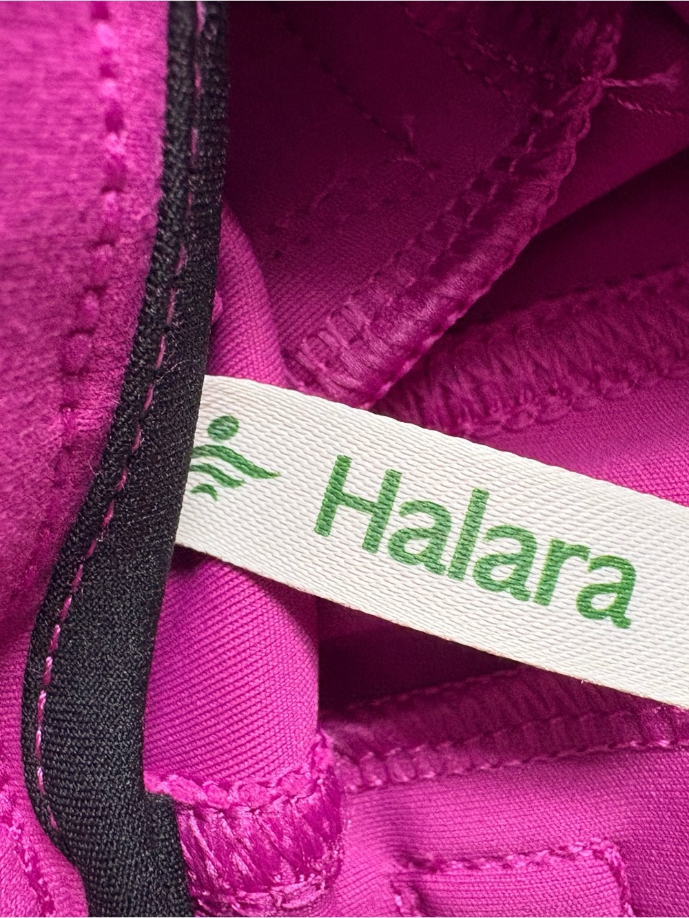 HALARA Day-stretch Wide-Leg High-Waist Pants in Magenta Purple - Picture 5 of 5